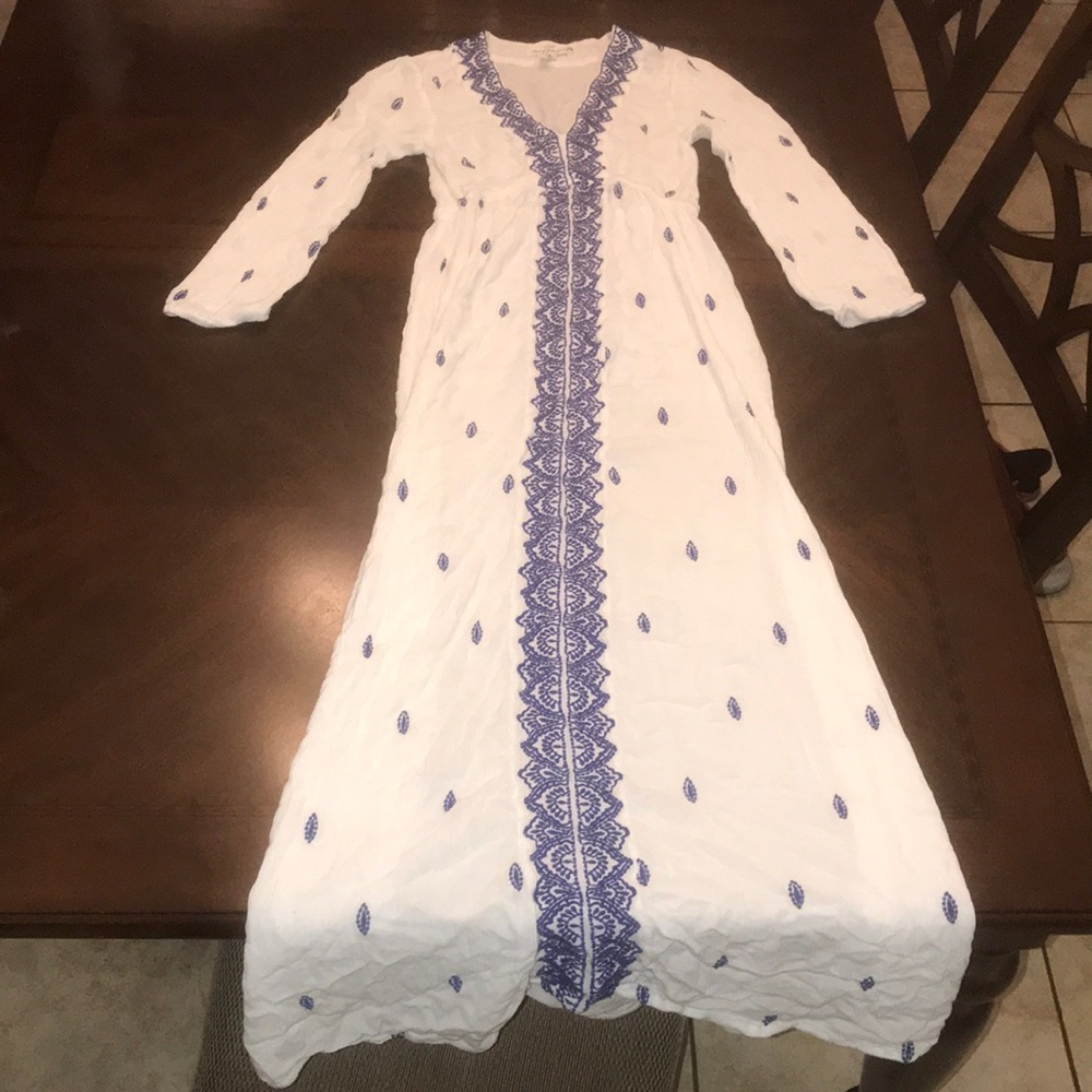 👇🏼DROP!! Maxi dress embroidered